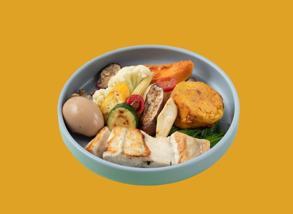 鱸魚食蔬